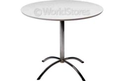 Mandy Round Kitchen Table - White